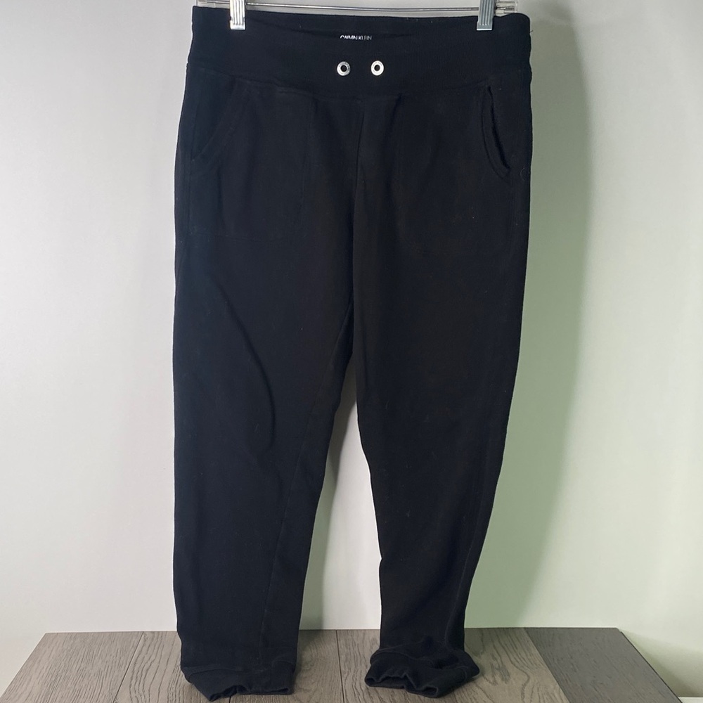Calvin Klein Black Track Pants Womens Size Small - 1328